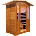 Outdoor Double Red Cedar Far Infrared Sauna Room