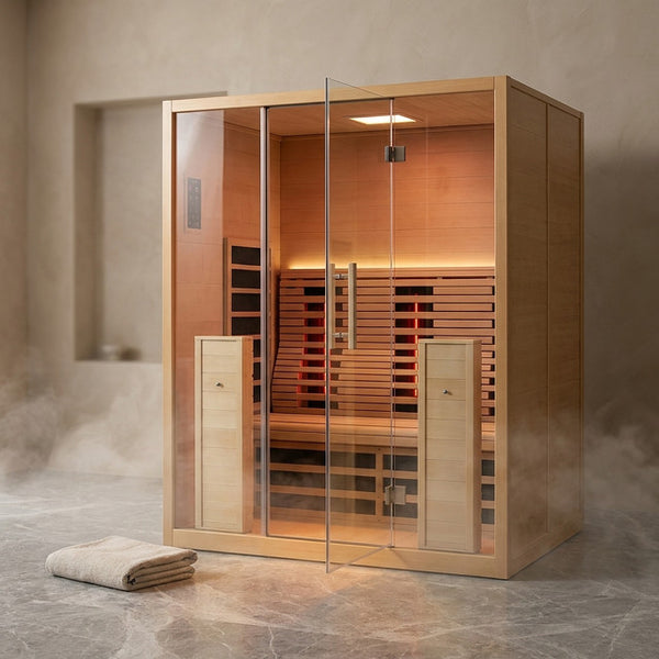 LumaTherm PureGlow Infrared Sauna Cabin