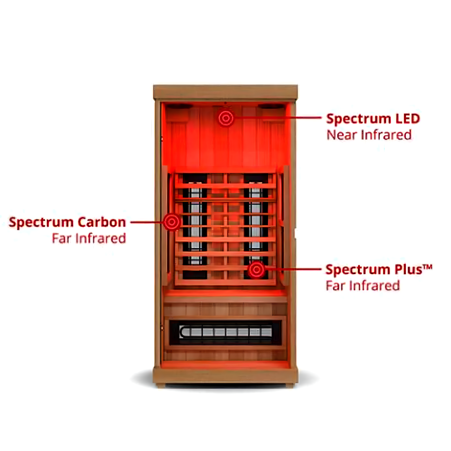 Finnmark FD-1 Full Spectrum 1-Person Home Infrared Sauna With Bluetooth Audio [FD-KN001] (SAK18374)